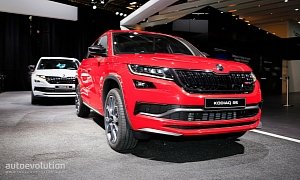 Skoda Kodiaq RS Explores The Limits of Family Cars in Paris