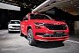 Skoda Kodiaq RS Explores The Limits of Family Cars in Paris