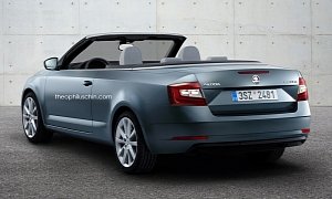 Skoda Octavia Convertible Rendering Shows Why It Would Be an Awful Idea