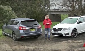 Skoda Octavia RS Beats Subaru Levorg GT-S in Australia