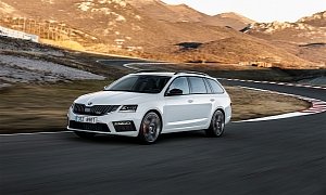 2017 Skoda Octavia RS Gets Facelift, It Comes With A Bit More Power