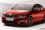 Skoda Octavia RS III Rendered as a Coupe