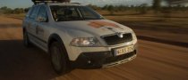 Skoda Octavia Scout Trekking in the Great Outback