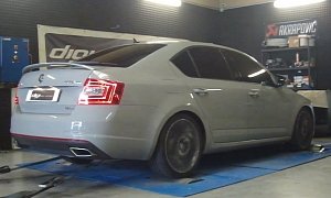 Skoda Octavia vRS TDI Chip-Tuned to Over 220 HP by Digiservices