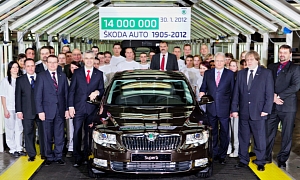 Skoda Produced 14 Millionth Car