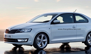 Skoda Rapid Coupe Coming in 2014
