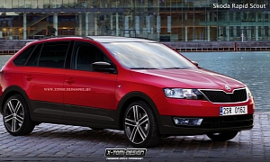 Skoda Rapid Scout Rendered. Should They Build It?