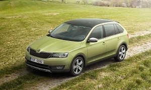Skoda Rapid Spaceback ScoutLine Revealed with Extra Ruggedness but no AWD