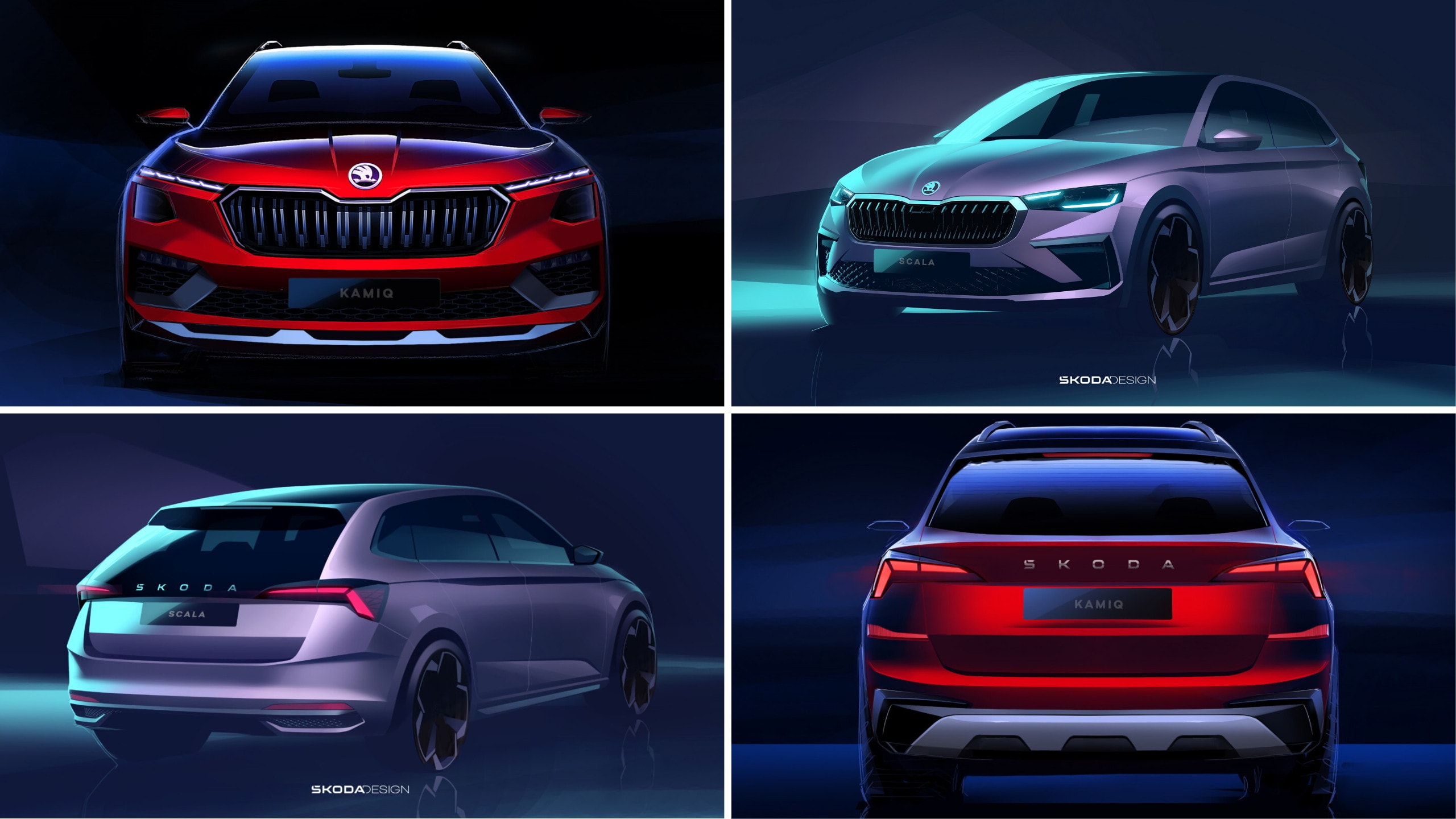 Skoda Scala and Kamiq Getting a Nip & Tuck on August 1, Official Teasers  Reveal What's New - autoevolution