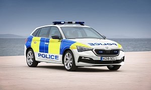 Skoda Scala Pressed into Service as Police Car in Britain