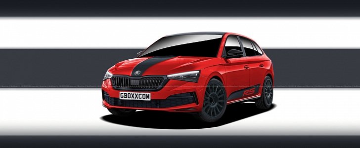 Skoda Scala RS Is a Rendering Waiting for a Production Debut