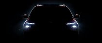 Skoda Teases New MQB-Based Crossover with Unique Headlamp Design