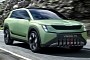 Skoda Vision 7S Presents Brand's New Logo and Design Language in Electric Seven-Seater SUV