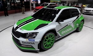 Skoda’s R5 Racer Looks Even Better in the Metal at the Shanghai Auto Show 2015
