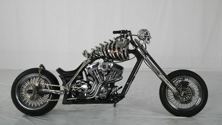Skull Rider, Chinese custom chopper
