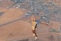 Skydiving With a Twist: Hot-Air Balloon Jump With “World’s Highest Rope Swing”