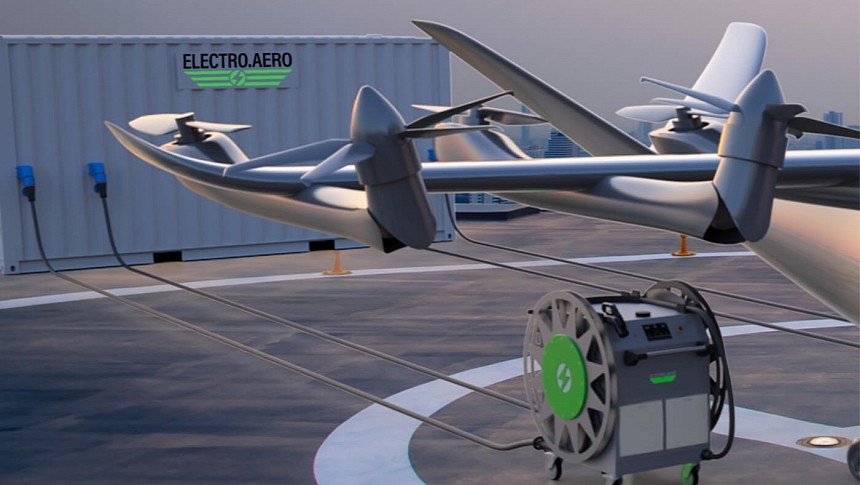 Skyportz's future vertiports with integrated charging can be delivered anywhere in the world