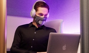Skyted, PriestmanGoode Develop Voice-Absorbing Mask for Digital Nomads