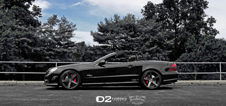 Mercedes-Benz SL 63 AMG With D2 Forged Wheels