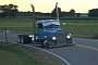 Slammed 1948 Kenworth Truck Rides Lower Than a Supercar, Flaunts Massive Pipes