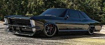 Slammed '65 Buick Riviera Feels Like Classically Murdered-Out Vision to Reality