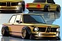 Slammed BMW 2002 Shows M4 How It's Done, Infamous Details Are Widebody Subtle