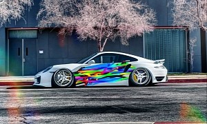 Slammed Porsche 911 Digital Art Shows How Outrageousness Can Have 997 Style