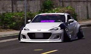 Slammed Subaru BRZ Has One Inch of Ground Clearance, Owner Wants It Lowered