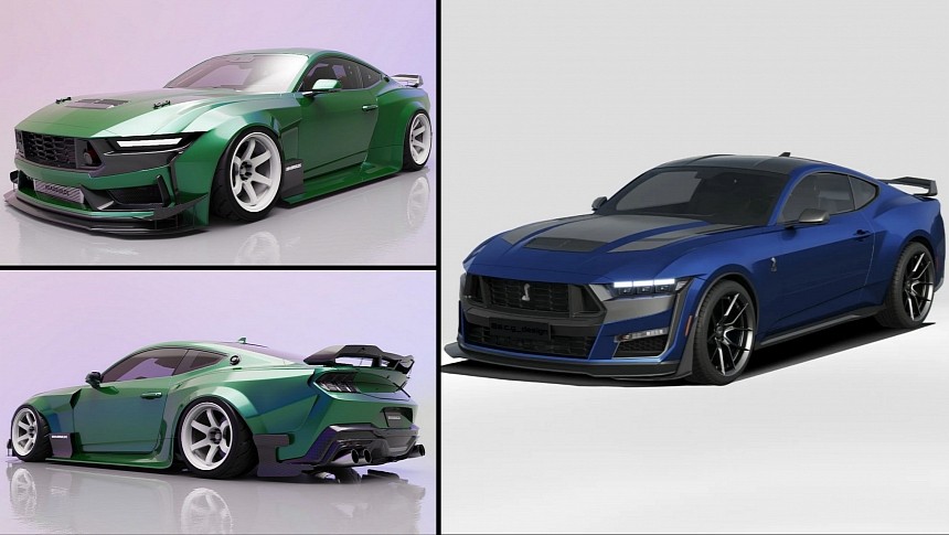 Ford Mustang Dark Horse tuning or Shelby GT500