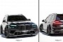 Slammed Widebody BMW X7 M60i Concept Still Feels Controversial, Yet No One Worries