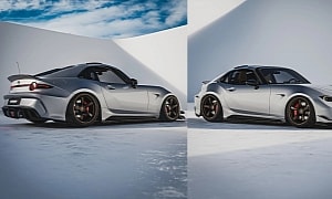 Slammed Widebody ND Mazda MX-5 Miata Gets Digitally Morphed Into a Hardtop Coupe