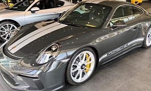 Slate Grey Porsche 911 GT3 Touring Is Loaded with CCX Options