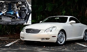 Sleeper 2JZ-Swapped Lexus SC430 Is a Timeless Engine in a "Meh" Drop-Top Coupe