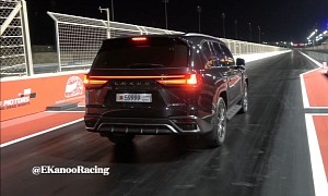 Slightly Tuned 2022 Lexus LX 600 Conquers the Quarter Mile in 12.83 Seconds
