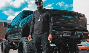 Slim Thug Loves Riding in Huge Vehicles Like His Murdered-Out Ford Super Duty F-250