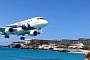 Slo-Mo Landing of Empress of London City Embraer 190 at St. Maarten Will Make You Gasp
