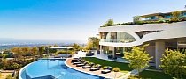 Sloping LA Mansion Comes With 20-Car Gallery on the Roof to Help You Show Off