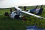 Slovakian Flying Car Crashes During Test Flight, the Pilot Is Uninjured