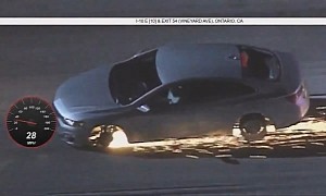 Slow-Speed Chevy Malibu Police Chase Ends After Six Hours and Shower of Sparks