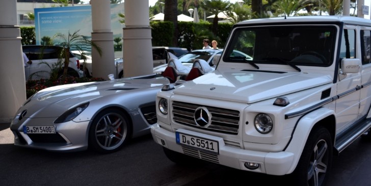 Mercedes-Benz SLR Stirling Moss and G-Class