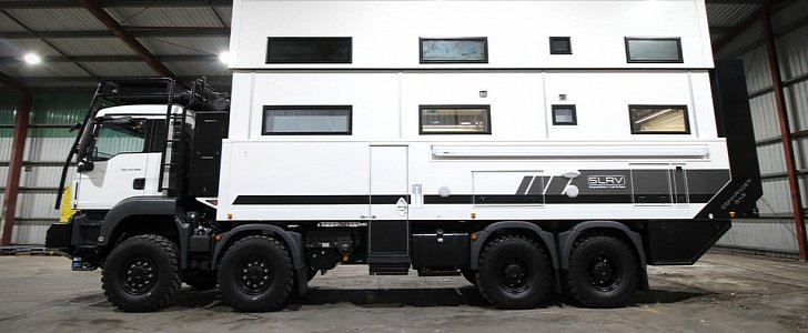 SLRV Commander 8x8 2-story, the deluxe luxury camper