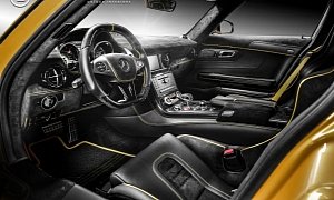 SLS AMG Black Series Interior Gets Drenched in Alcantara by Carlex <span>· Photo Gallery</span>
