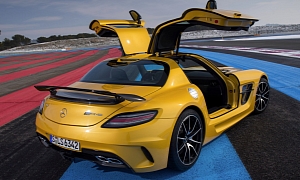 SLS AMG Black Series is Sports Car of The Year 2013