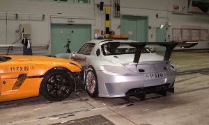 SLS AMG GT3 Is Safe, Ready for the 2011 VLN Season