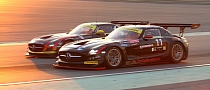 SLS AMG GT3 Takes Two Podium Positions at The Dubai 24 Hours