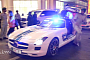SLS AMG Police Car Spotted at the Dubai Mall