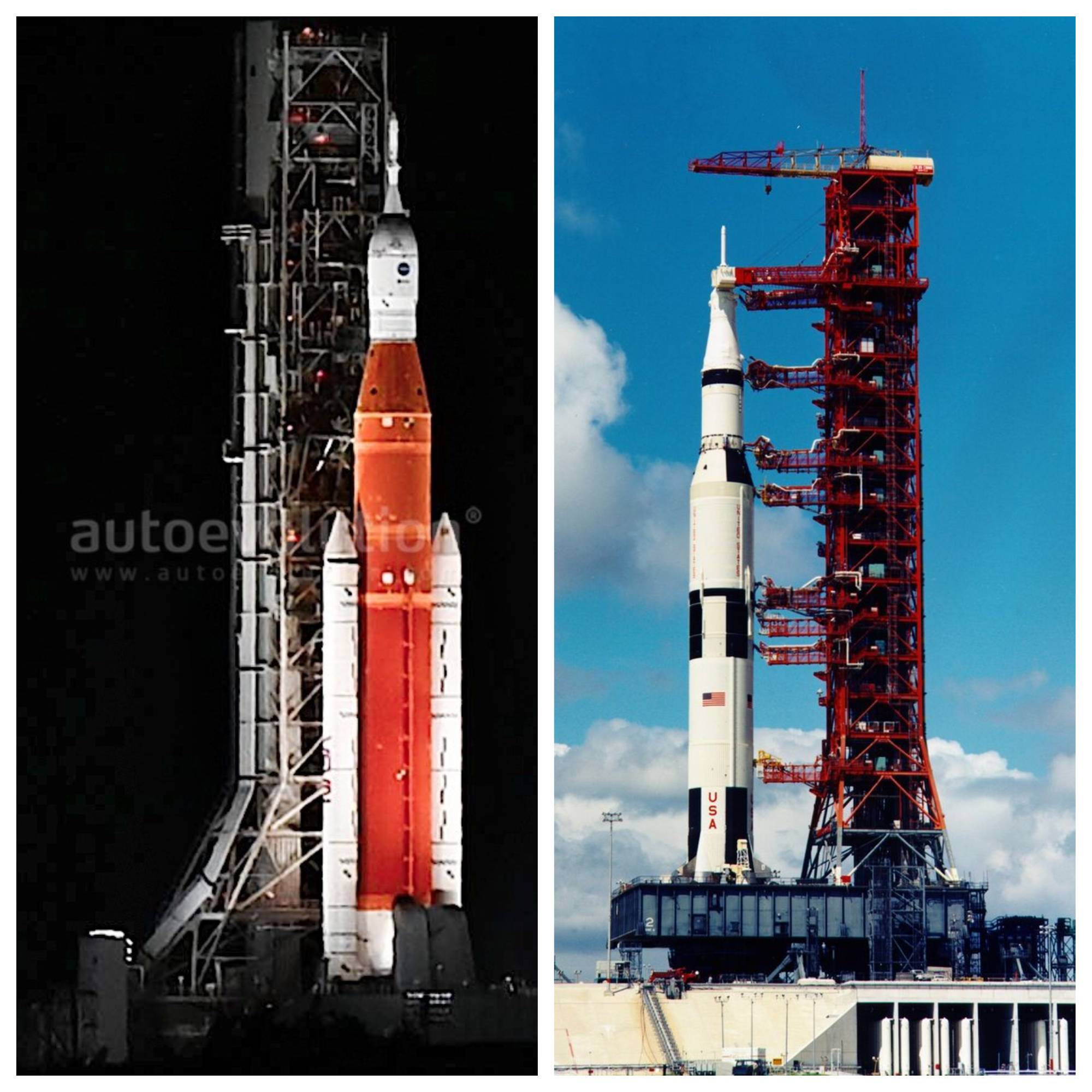 SLS vs Saturn V: the Key Differences Up Close and Personal - autoevolution