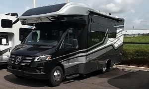 Small Jayco Motorhome Blows Up In Size to Make Room for Five Travelers
