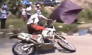 Small Puddle Causes Tens of Crashes in 2013 Dakar