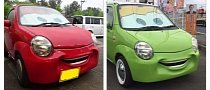 Small Suzukis Get "Smile Bumper" With Lightning McQueen's Face